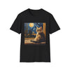 Starry Night Cat T-shirt