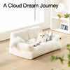 Luxury Fur Summertime Pet Cat Nest Sofa Modern Puppy Small Animal Kitten Dog Bed Couch Cushion Bedding Indoor Kennel House 2023