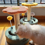 Cat Interactive Scratch Tower