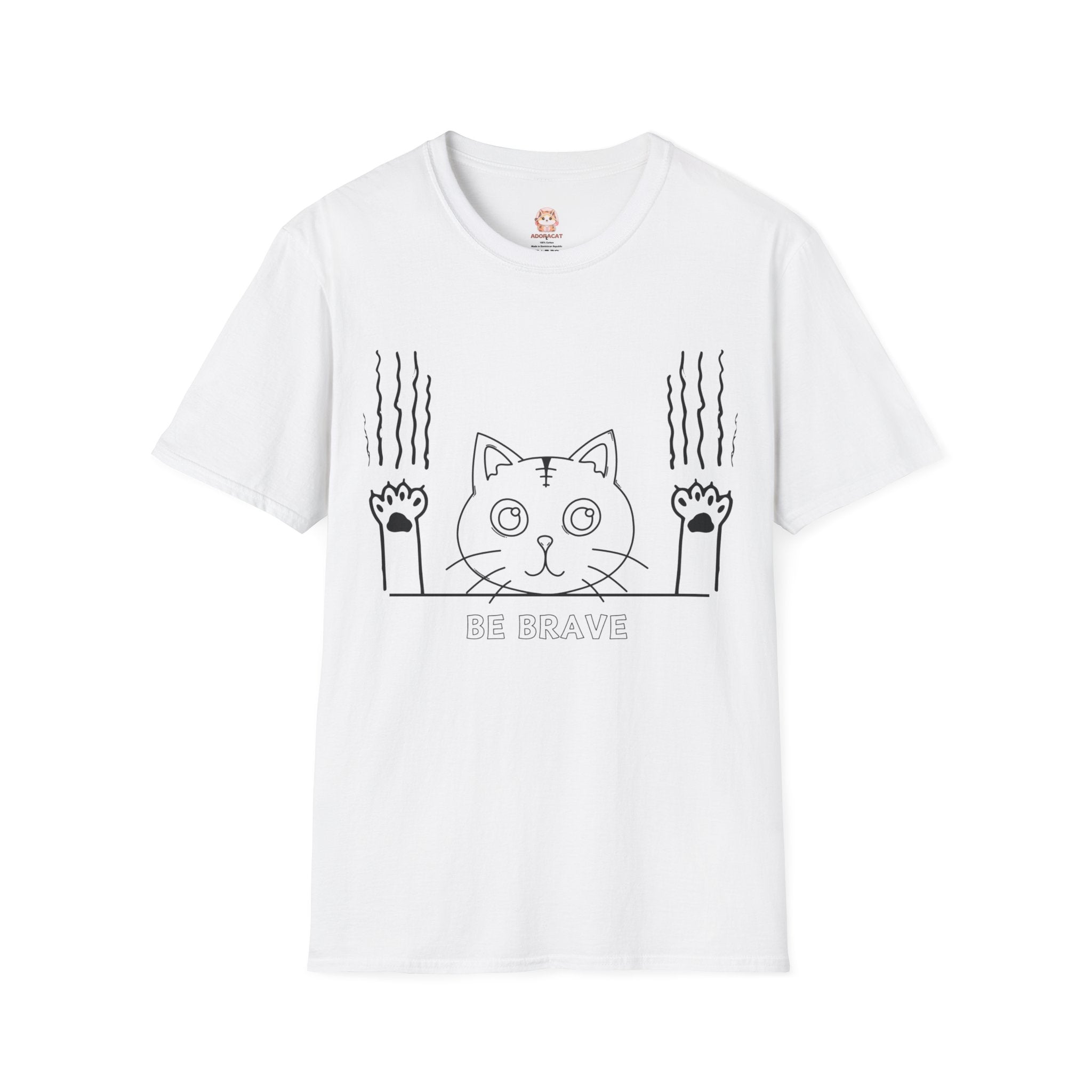 Be Brave Cat T-Shirt