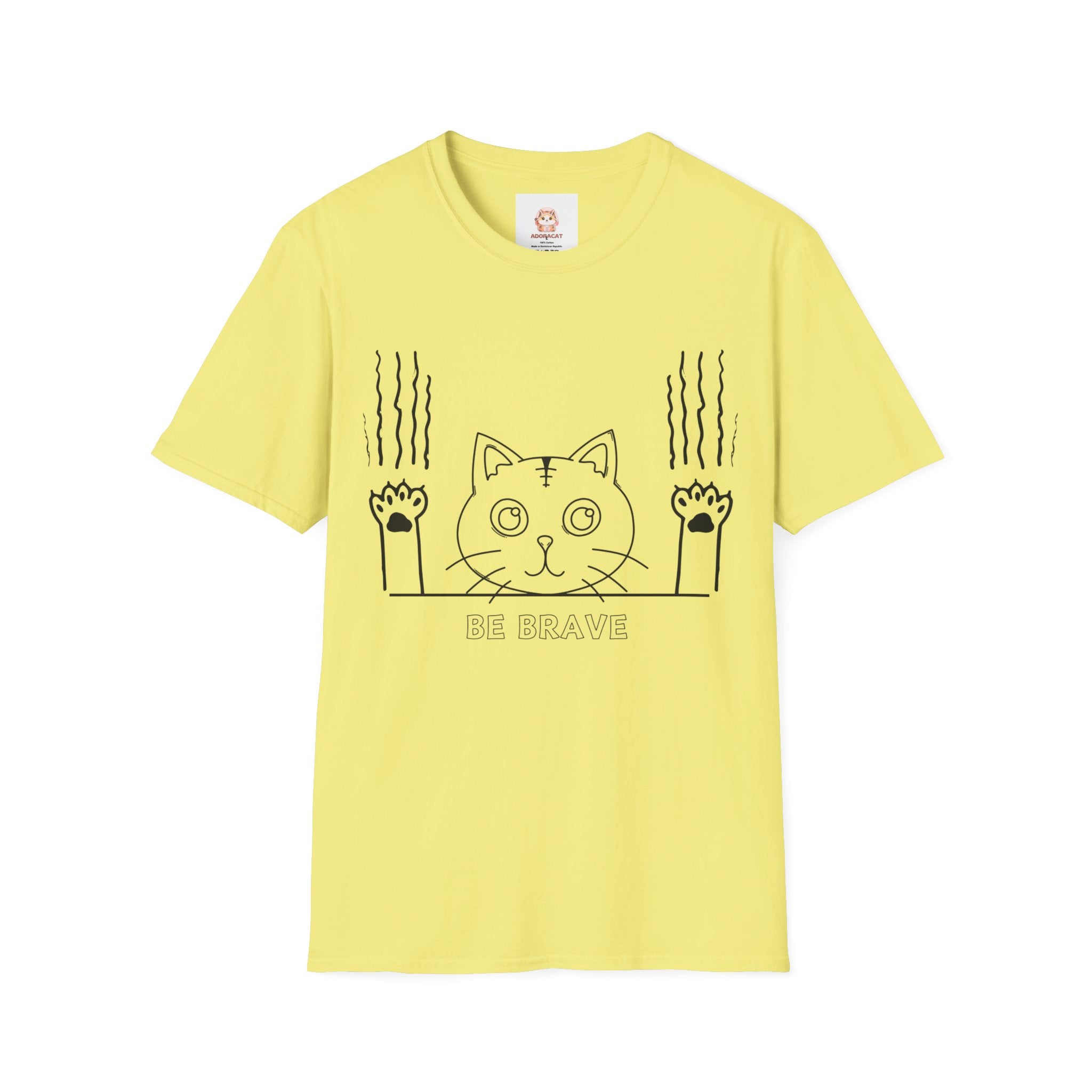 Be Brave Cat T-Shirt