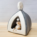 Cute Bunny Ear Cat House