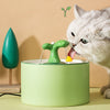 1.5L Electric Ceramic Cat Drinking Water Fountain