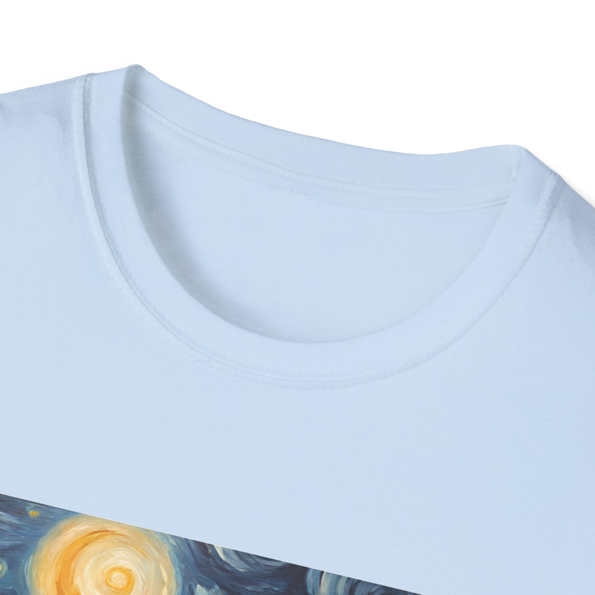 Starry Night Cat T-shirt