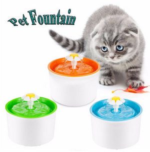 Automatic Filtered Water Fountain for Cats