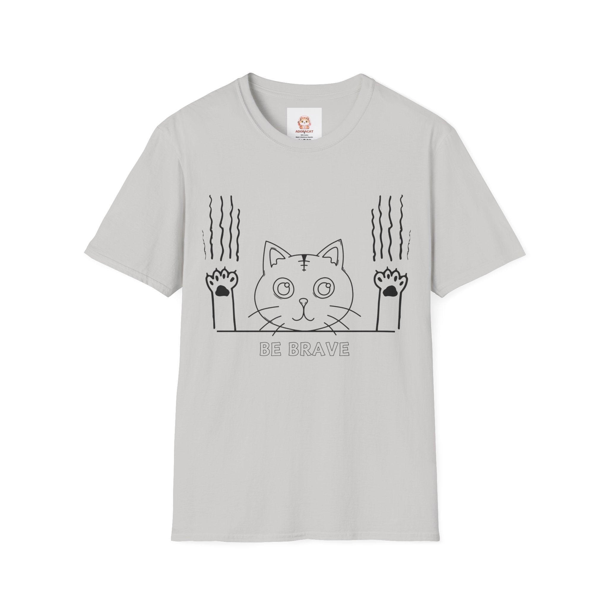 Be Brave Cat T-Shirt