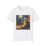 Starry Night Cat T-shirt