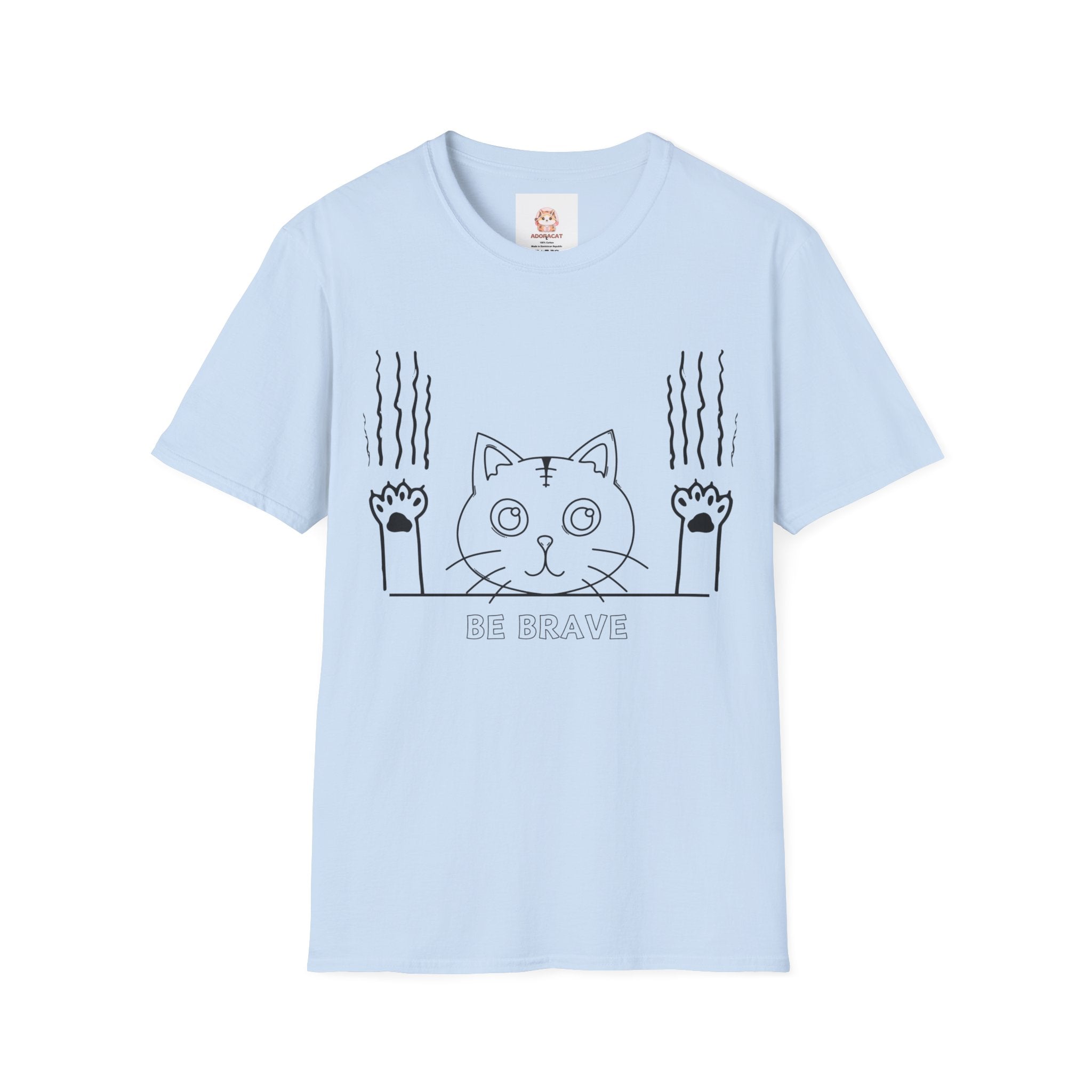 Be Brave Cat T-Shirt