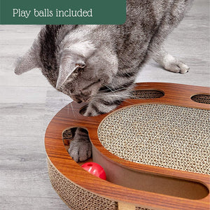 Cat Playground: Interactive Toy/Scratching Board