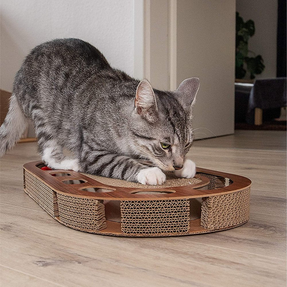 Cat Playground: Interactive Toy/Scratching Board