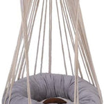 Macrame Cat Hammock Boho Interior Cat Bed (Beige)